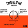 Anneau de feu de BBQ Québec