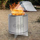 Ensemble de foyer extérieur sans fumée en acier inoxydable 15" de Georgian Bay Grills