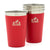 Ensemble de 4 gobelets Long Beach 14oz de Chilly Moose